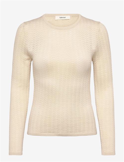 Selected | Slfnaja Tight Ls Knit O-Neck | M