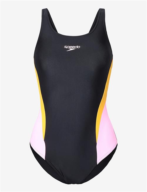 Speedo | Colourblock Splice Muscleback Swimsuit | 38