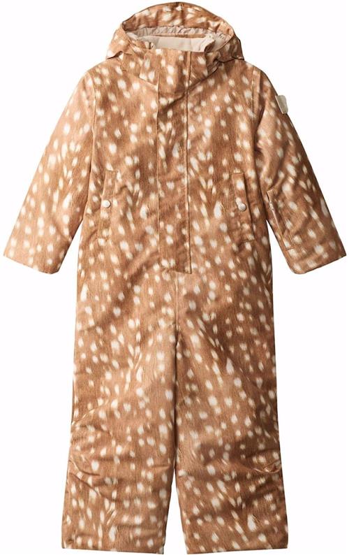 Molo Pax Junior Snowsuit Fawn Deer Fawn Deer 98 cm  Brun  98 cm  Piger