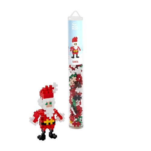 Plus-Plus 100 Pcs Bygge-sæt Santa Claus  Mix One Size  Rød  One Size 7+ Years unisex