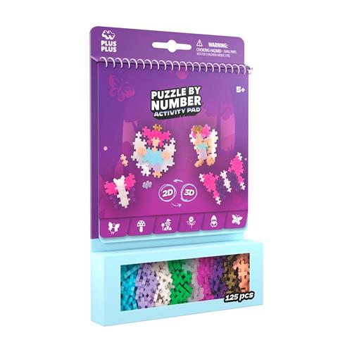 Plus-Plus Activity Pad 125 Stk. Enchanted Forest  Enchanted Forest One Size  Lilla  One Size 5+ Years unisex