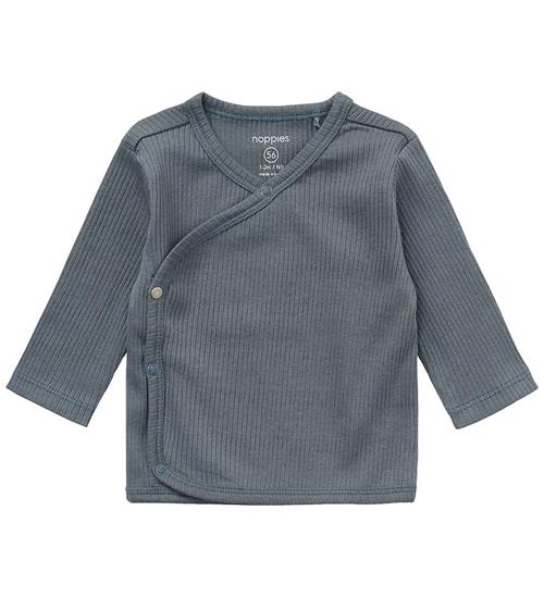 Noppies Bluse - Rib - Wrap - Stormy Weather