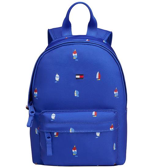 Tommy Hilfiger Børnehavetaske - Noble Blue m. Print