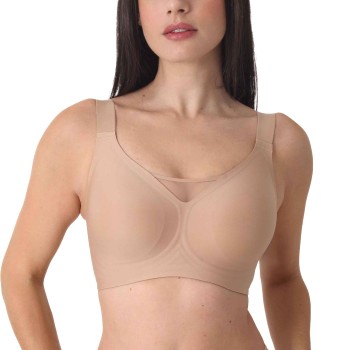 sassa BH Bonded Micro Non-Wired Bra Sand B/C 85 Dame