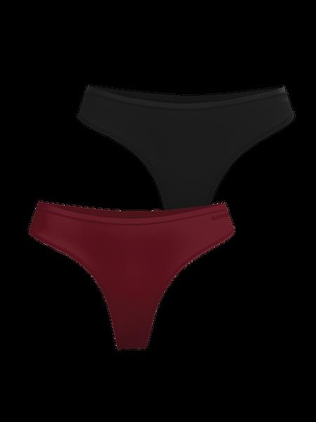 Björn Borg Comfort Thongs 2-pack Sort, XXL