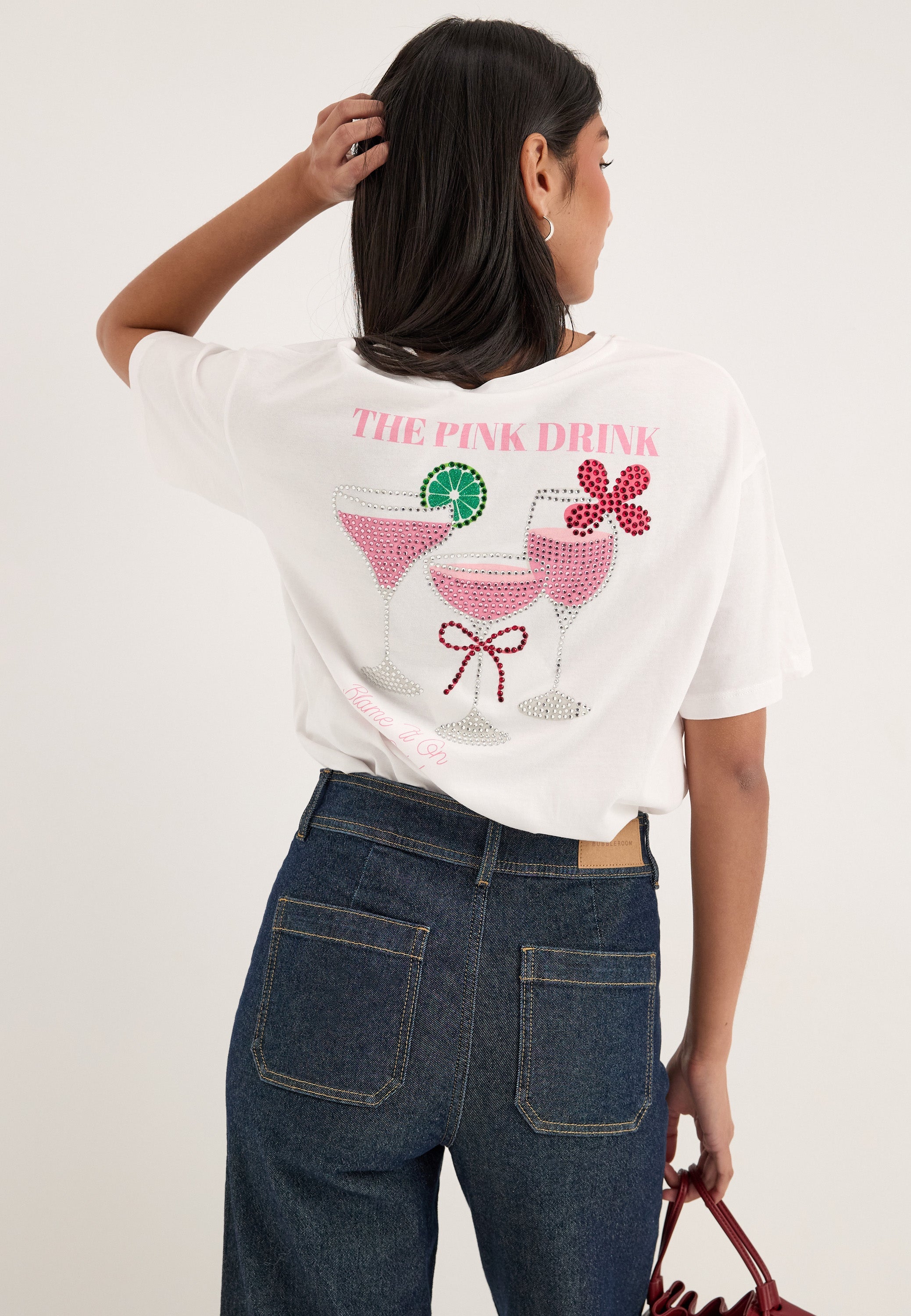 PIECES Pcefni Ss Printed T-shirt