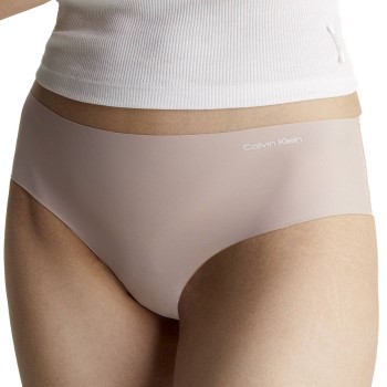 Calvin Klein Trusser 2P Invisibles Hipster Beige X-Large Dame