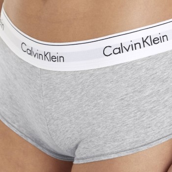 Calvin Klein Trusser 3P Modern Cotton Short Gråmelerad X-Large Dame