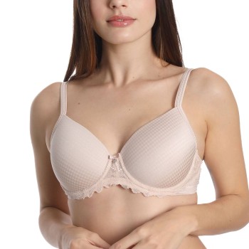 sassa BH Beautiful Classic Padded Underwired Bra Beige polyamid C 95 Dame