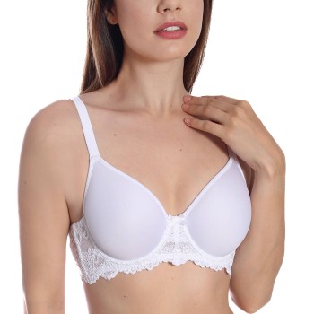 sassa BH Classic Lace Spacer Bra Hvid polyamid E 95 Dame