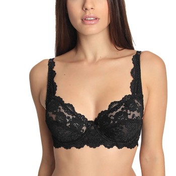 sassa BH Classic Underwired Bra Sort polyamid C100 Dame