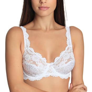 sassa BH Classic Underwired Bra Hvid polyamid C 80 Dame