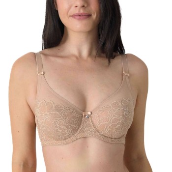 sassa BH Well Being Underwired Bra Sand polyamid D 80 Dame