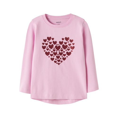 NAME IT Bluse Viparty Full Blooming Pink