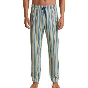 Calida Remix Sleep Weekend Pants D1 Blå/Brun bomuld X-Large Herre