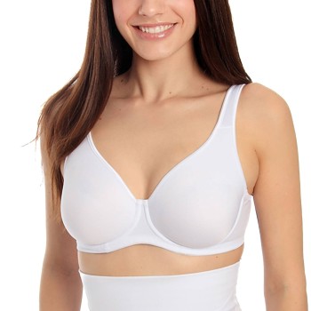 sassa BH Basic Control Underwired Bra Hvid B 80 Dame