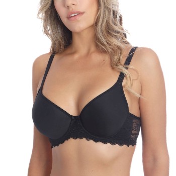 sassa BH Fancy Lace Spacer Bra Sort polyamid C 95 Dame