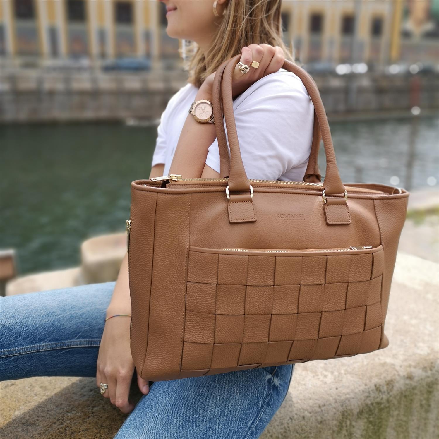 Coco Brun Arbejdstaske | Pre-order