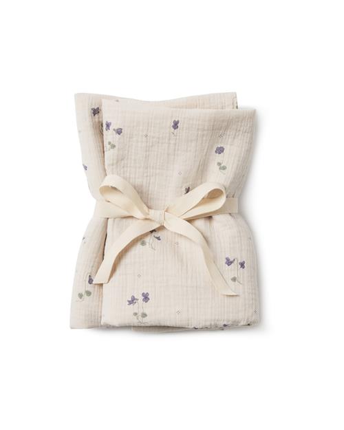 garbo&friends Muslin-tæpper, 2-pak Viola  Viola One Size  Beige  One Size  unisex