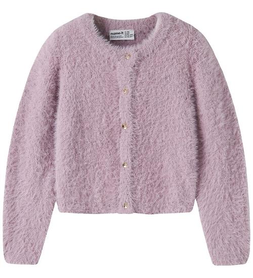 Name It Cardigan - Strik - NmfRevera - Mauve Shadows