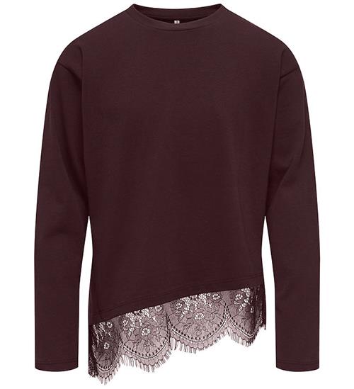 Kids Only Bluse - KogKamil - Winetasting/Tonal Lace