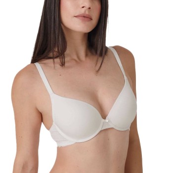 sassa BH Bamboo Jacquard Padded Bra Benhvid viskose D 90 Dame