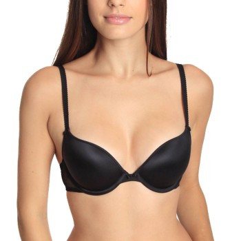 sassa BH Dotted Mesh Push-Up Bra Sort C 75 Dame
