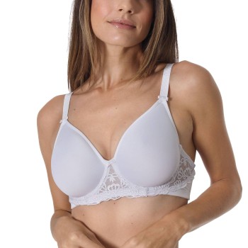 sassa BH Famous Embroidery Spacer Bra Hvid polyamid D 95 Dame
