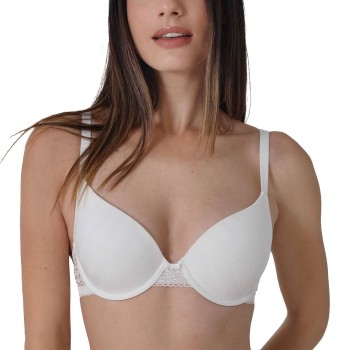 sassa BH Natural Stripe Padded Underwired Bra Benhvid viskose D 75 Dame