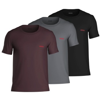 HUGO 3P Triplet T-Shirt D1 Flerfarvet bomuld X-Large Herre