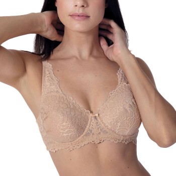 sassa BH Brilliant Micro Underwired Bra Beige polyamid D 80 Dame