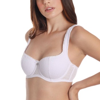 sassa BH Dirndl Balconette Bra Hvid polyamid B 90 Dame