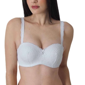 sassa BH Dirndl Lace Balconette Bra Hvid polyamid B 95 Dame