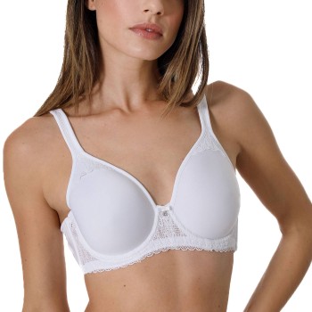 sassa BH Feminine Micro Spacer Bra Hvid polyamid C 75 Dame