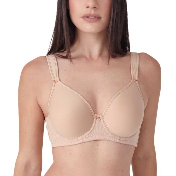 sassa BH Stripe Jacquard Spacer Bra Beige polyamid B 90 Dame