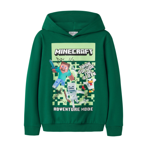 NAME IT Sweatshirt Salva Minecraft Evergreen