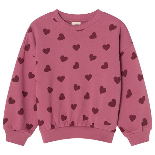 Kuling Valencia Sweatershirt Mauve Hearts Mauve Hearts-98/104 cm  Lyserød  98/104 cm  unisex