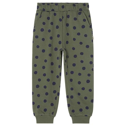 Kuling Valencia Sweatpants Forest Green Dots Forest Green Dots-86/92 cm  Grøn  86/92 cm  unisex