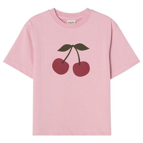 Kuling Granada SS T-Shirt Heavy Cotton Dusty Pink Cherry Dusty Pink Cherry-134/140 cm  Lyserød  134/140 cm  unisex