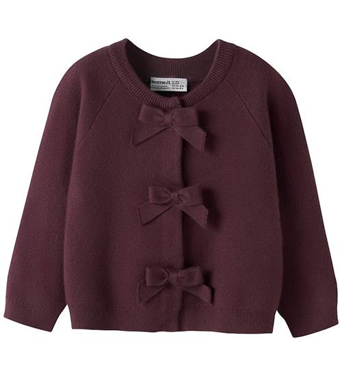 Name It Cardigan - Strik - NmfRain - Catawba Grape