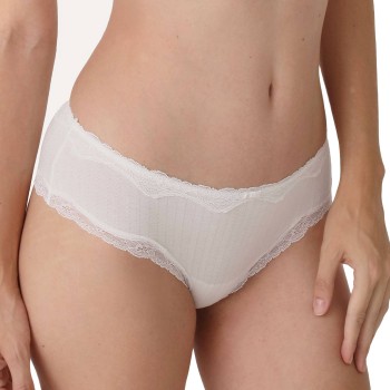 sassa Trusser Bamboo Jacquard Panty Benhvid viskose 36 Dame
