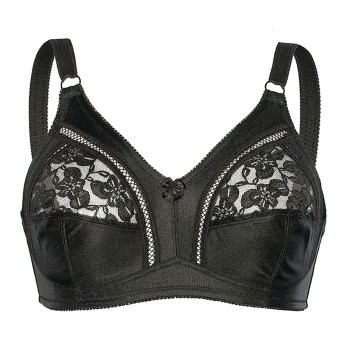 sassa BH Functional Bra Sort polyester B 80 Dame