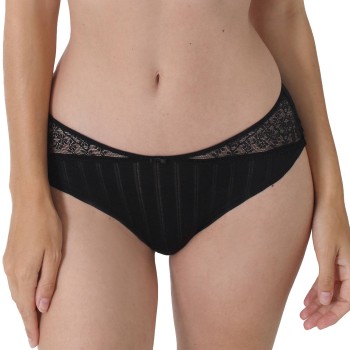 sassa Trusser Natural Stripe Panty Sort viskose 42 Dame
