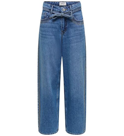 Kids Only Jeans - KogGianna - Straight - Medium Blue Denim m. St