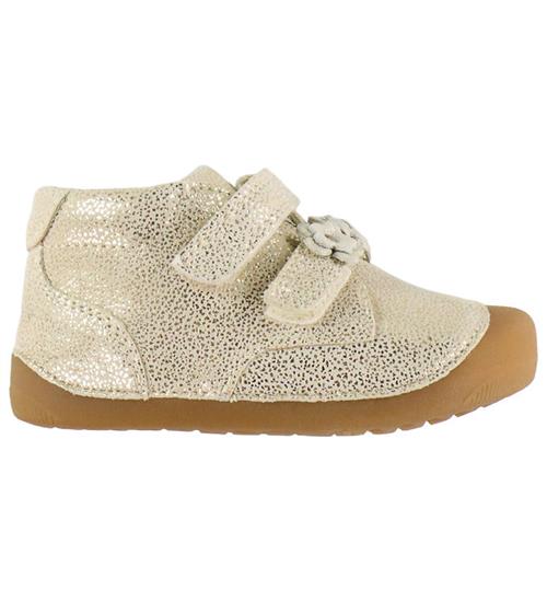 Bundgaard Begyndersko - Petit Flower - Ivory Glitter