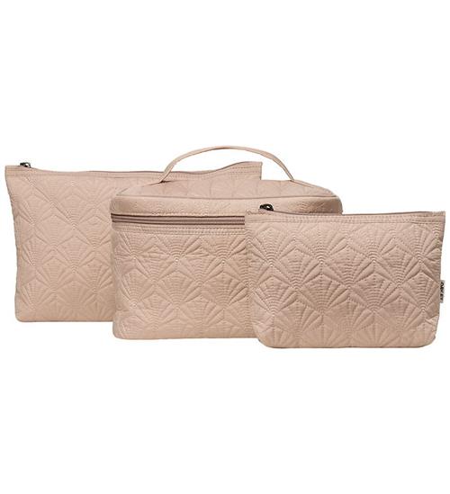 DAY ET Toilettasker - RE-Q Scallop - 3-pak - Brush Beige