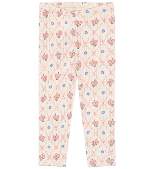 Konges Sløjd Bukser - Minnie - Fleur Decor m. Hulmønster