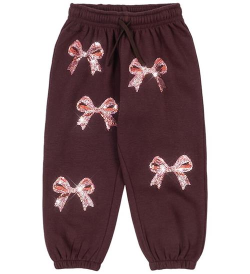 Konges Sløjd Sweatpants - Lou - Decadent Chocolate m. Pailletter