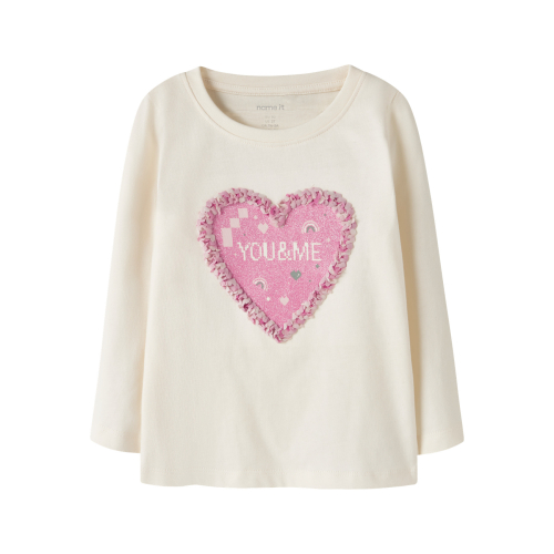 NAME IT Bluse Letua Antique White