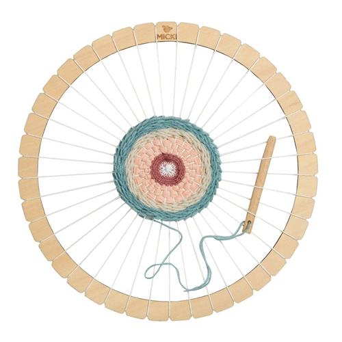 Se Micki 30 cm Rund Væveramme 3-6 Y      unisex hos Babyshop